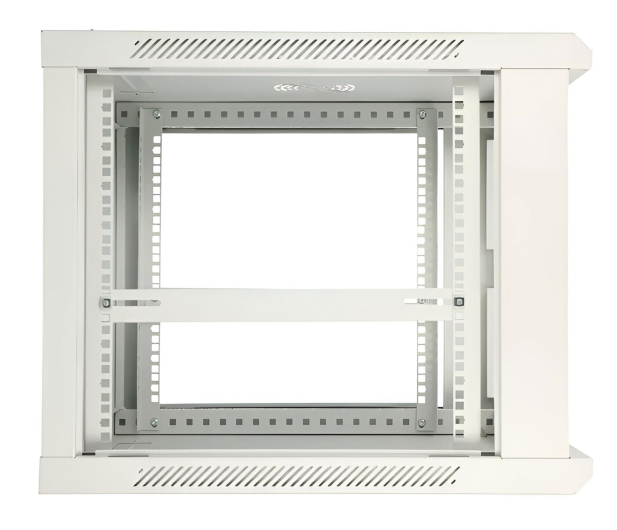 Extralink Wisząca 19" 9U 600x450mm ASP jednosekcyjna (szara) EX.13018 - 1323249 - zdjęcie 3